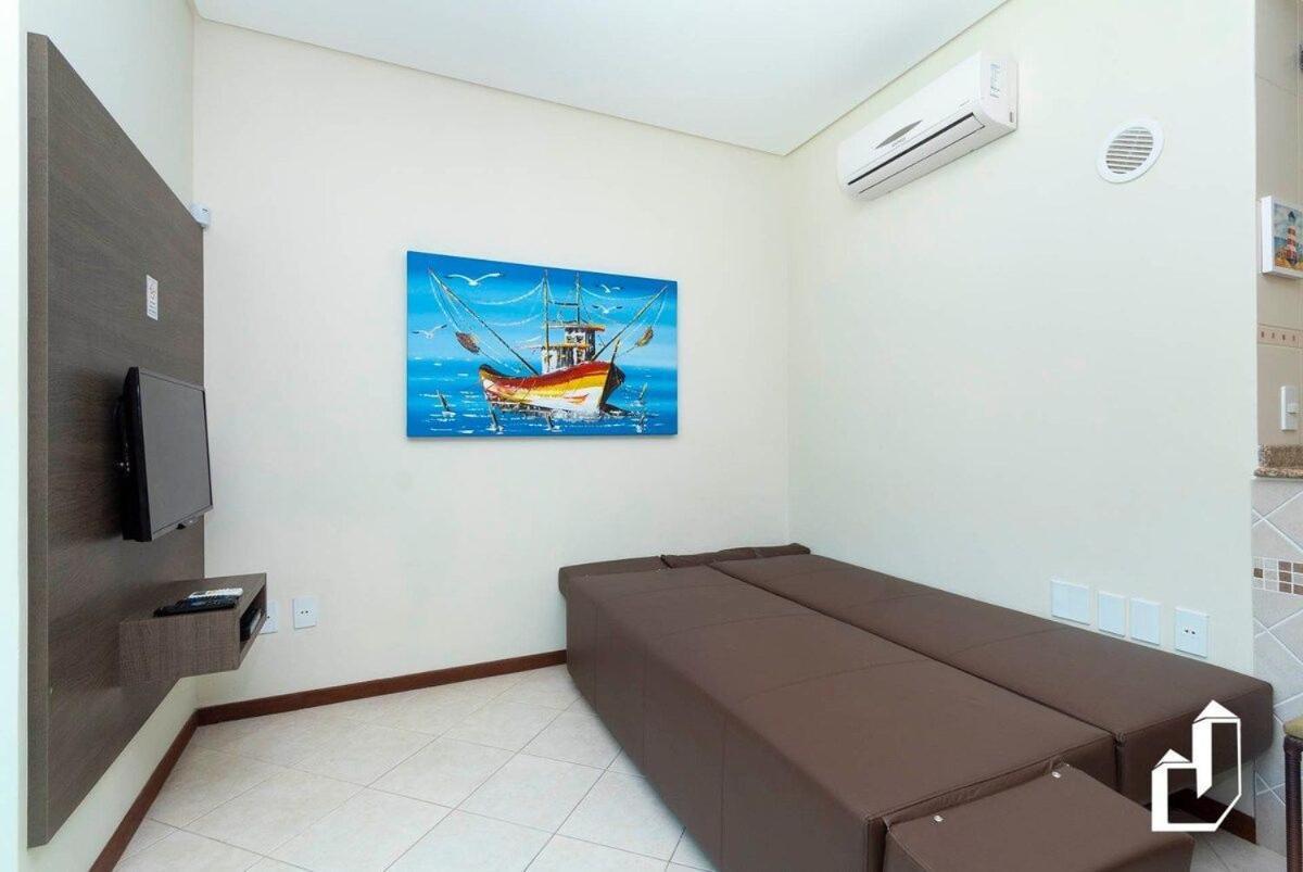 Apartamento Com 02 Dormitorios Aqui E So Trazer As Malas E Aproveitar As Ferias Bombinhas Exterior photo